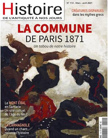 Couverture du livre « Histoire de l'antiquite a nos jours n 114 la commune - mars/avril 2021 » de  aux éditions Histoire Antique Et Medievale