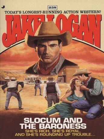 Couverture du livre « Slocum 238: Slocum and the Baroness » de Logan Jake aux éditions Penguin Group Us