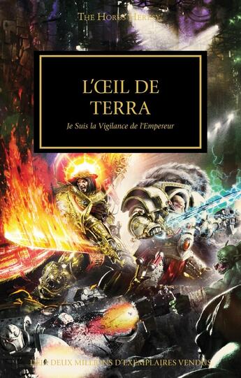 Couverture du livre « Warhammer 40.000 - the Horus Heresy Tome 35 : l'oeil de Terra » de Aaron Dembski-Bowden aux éditions Black Library