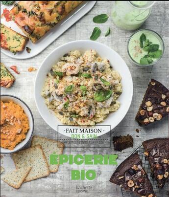 Couverture du livre « Épicerie bio » de Clemence Roquefort aux éditions Hachette Pratique