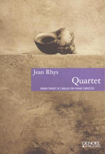 Couverture du livre « Quartet quatuor » de Rhys J aux éditions Denoel