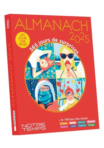 Couverture du livre « Almanach Notre Temps - Édition 2025 » de  aux éditions Bayard