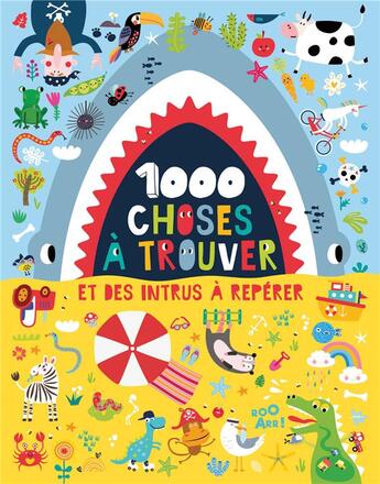 Couverture du livre « 1000 choses a trouver et des intrus a reperer » de Idees Book Creations aux éditions 1 2 3 Soleil