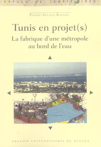 Couverture du livre « Tunis en projet(s) : La fabrique d'une métropole au bord de l'eau » de Pur aux éditions Pu De Rennes