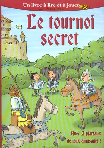 Couverture du livre « Le Tournoi Secret » de Valerie Videau aux éditions Hemma