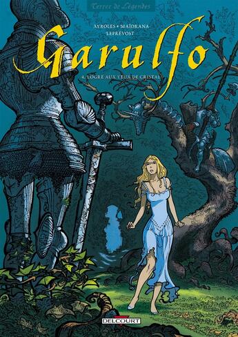 Couverture du livre « Garulfo Tome 4 ; l'ogre aux yeux de cristal » de Alain Ayroles et Bruno Maiorana aux éditions Delcourt