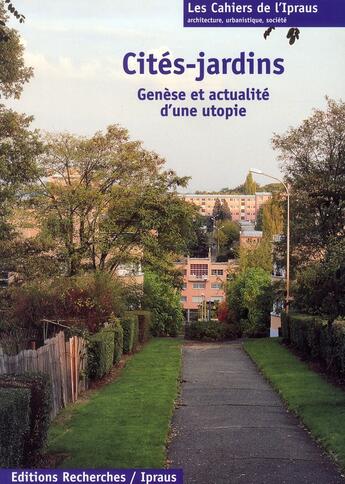 Couverture du livre « Cites-jardins » de Baty aux éditions Recherches