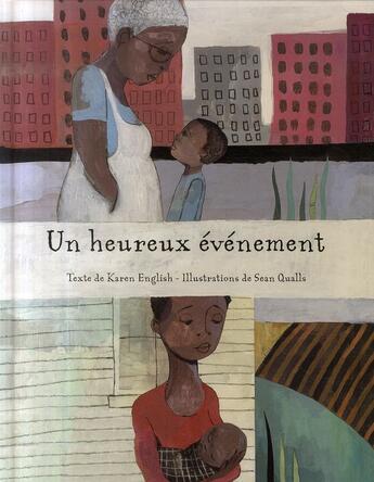 Couverture du livre « Heureux evenement (un) » de Qualls Sean / Englis aux éditions Kaleidoscope