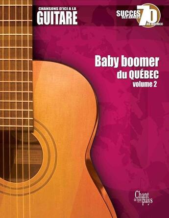 Couverture du livre « Guitare années '70 - 2 » de Michel Jacques aux éditions Publications Chant De Mon Pays