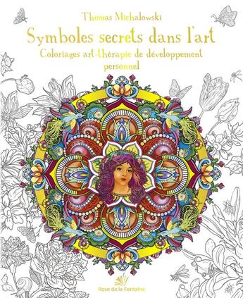 Couverture du livre « Mandala antistress ; la voie de la nature et des fractales » de Tamara Fonteyn aux éditions Rose De La Fontaine