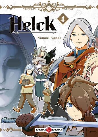 Couverture du livre « Helck Tome 4 » de Nanaki Nanao aux éditions Bamboo