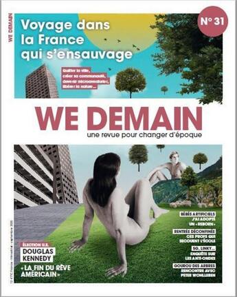 Couverture du livre « WE DEMAIN t.31 » de We Demain aux éditions We Demain