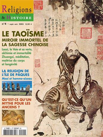 Couverture du livre « Religions et histoire N.4 ; la taoïsme » de Religions Et Hstoire aux éditions Religions Et Histoire