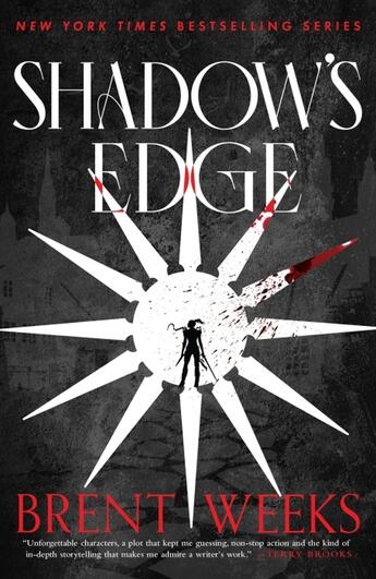 Couverture du livre « SHADOW''S EDGE - THE NIGHT ANGEL 2 » de Brent Weeks aux éditions Orbit