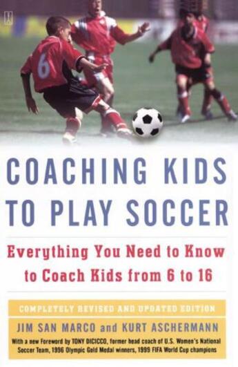 Couverture du livre « Coaching Kids to Play Soccer » de Aschermann Kurt aux éditions Touchstone