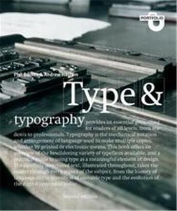 Couverture du livre « Type & typography 2 ed » de Baines/Haslam aux éditions Laurence King