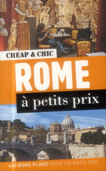 Couverture du livre « Rome à petits prix (2e édition) » de Cristina Rodriguez aux éditions En Voyage