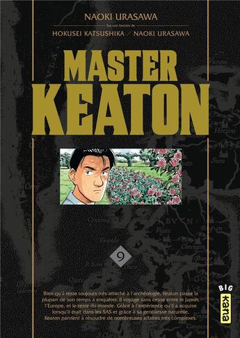 Couverture du livre « Master Keaton Tome 9 » de Naoki Urasawa et Takashi Nagasaki et Hokusei Katsushika aux éditions Kana