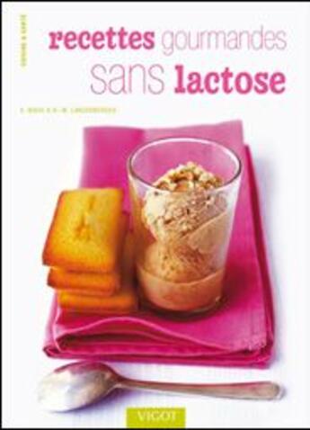 Couverture du livre « Recettes gourmandes sans lactose » de Mauss aux éditions Vigot