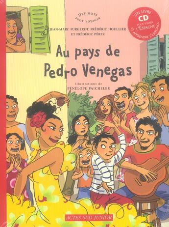 Couverture du livre « Au pays de pedro venegas » de Furgerot/Perez aux éditions Actes Sud