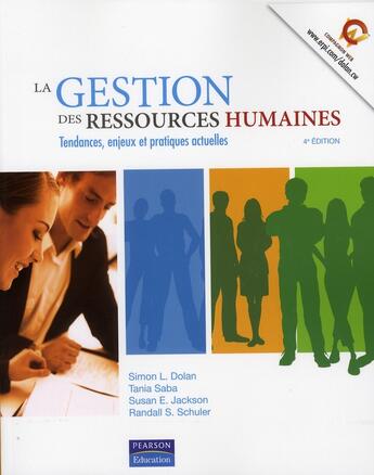 Couverture du livre « Gestion des ressources humaines (4e édition) » de  aux éditions Erpi - Renouveau Pedagogique