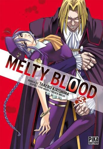 Couverture du livre « Melty blood Tome 5 » de Takeru Kirishima et Type-Moon aux éditions Pika