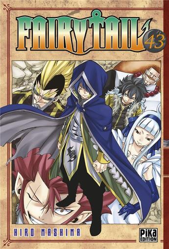 Couverture du livre « Fairy Tail Tome 43 » de Hiro Mashima aux éditions Pika