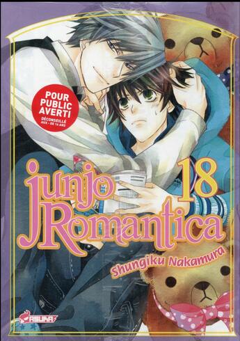 Couverture du livre « Junjo romantica t.18 » de Shungiku Nakamura aux éditions Crunchyroll