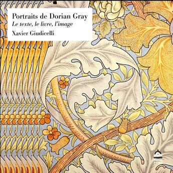 Couverture du livre « Portraits de dorian gray » de Giudicelli Xavier aux éditions Sorbonne Universite Presses