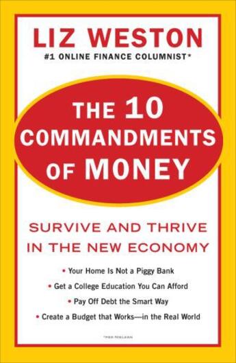 Couverture du livre « The 10 Commandments of Money » de Weston Liz aux éditions Penguin Group Us