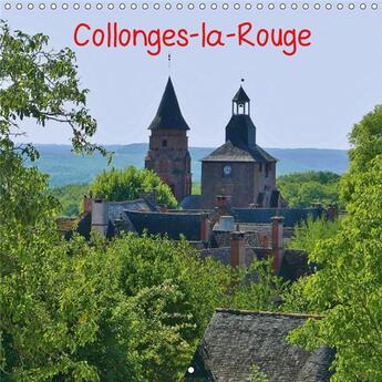 Couverture du livre « Collonges la rouge est situe d » de Beziers Alain aux éditions Calvendo