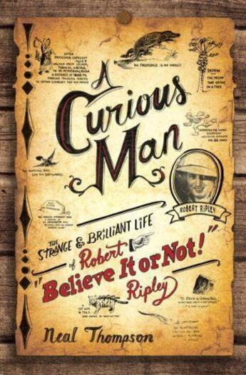 Couverture du livre « A curious man » de Thompson Neal aux éditions Editions Racine