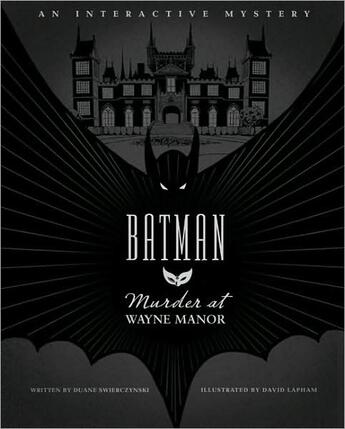 Couverture du livre « Batman ; murder at Wayne manor » de Lapham et Swierczynski aux éditions Chronicle Books