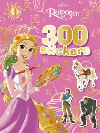 Couverture du livre « Raiponce, Princesses, 300 Stickers » de  aux éditions Disney Hachette