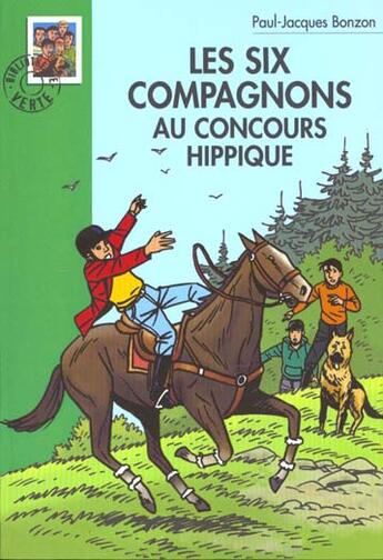 Couverture du livre « Les six compagnons au concours hippique » de Paul-Jacques Bonzon aux éditions Hachette Jeunesse