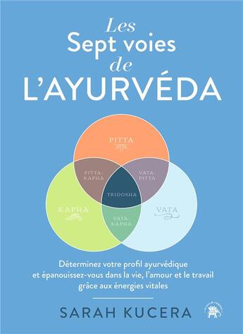 Couverture du livre « Les Sept Voies de l'Ayurveda : Déterminez votre profil ayurvédique et épanouissez-vous dans la vie, l'amour et le travail grâce aux énergies vitales » de Sarah Kucera aux éditions Le Lotus Et L'elephant