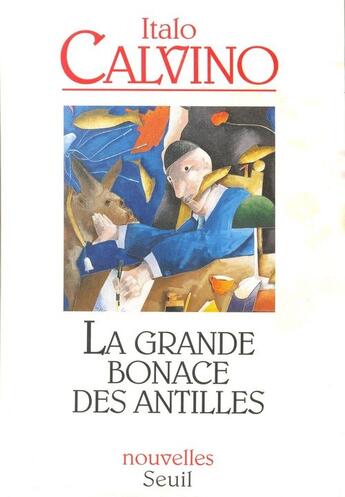 Couverture du livre « La grande bonace des Antilles » de Italo Calvino aux éditions Seuil