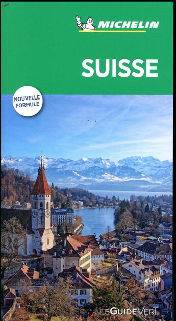 Couverture du livre « Guide vert suisse » de Collectif Michelin aux éditions Michelin