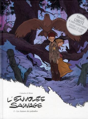 Couverture du livre « L'envolée sauvage Tome 2 : les autours des palombes » de Laurent Galandon et Arno Monin aux éditions Bamboo