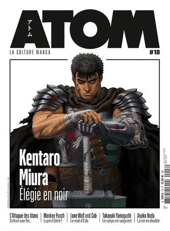 Couverture du livre « T18 - atom 18 (hc) kentaro miura » de  aux éditions Custom Publishing