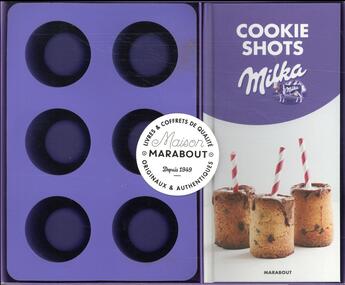 Couverture du livre « Cookie shot milka » de  aux éditions Marabout