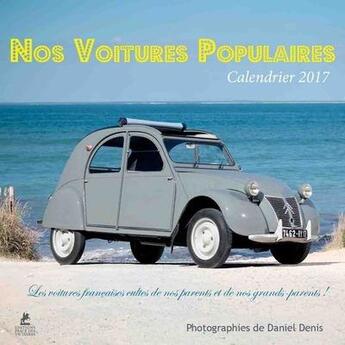 Couverture du livre « Calendrier voitures nostalgie 2017 » de  aux éditions Place Des Victoires