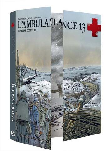 Couverture du livre « L'ambulance 13 : coffret vol.1 : Tomes 1 et 2 » de Patrick Cothias et Alain Mounier et Patrice Ordas aux éditions Bamboo