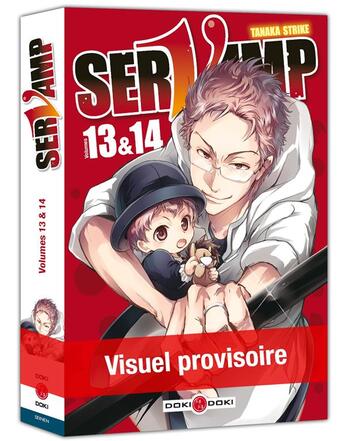 Couverture du livre « Servamp : coffret vol.7 : Tomes 13 et 14 » de Strike Tanaka aux éditions Bamboo