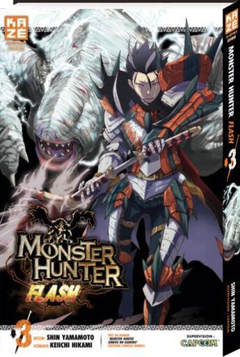 Couverture du livre « Monster hunter flash Tome 3 » de Keiichi Hikami et Shin Yamamoto aux éditions Crunchyroll