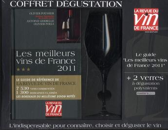 Couverture du livre « Coffret dégustation ; connaissance du vin » de  aux éditions Revue Du Vin De France