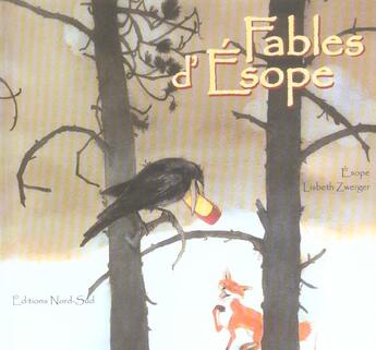 Couverture du livre « Fables d'esope » de Lisbeth Zwerger aux éditions Mijade