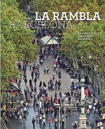 Couverture du livre « La rambla-barcelona (esp-fr) » de Ricard Pla aux éditions Triangle Postals