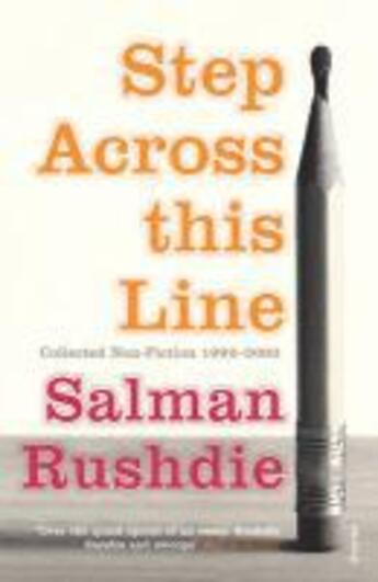 Couverture du livre « Step Across This Line » de Salman Rushdie aux éditions Random House Digital