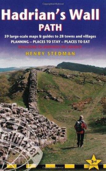Couverture du livre « **hadrian s wall path » de H.Stedman aux éditions Trailblazer